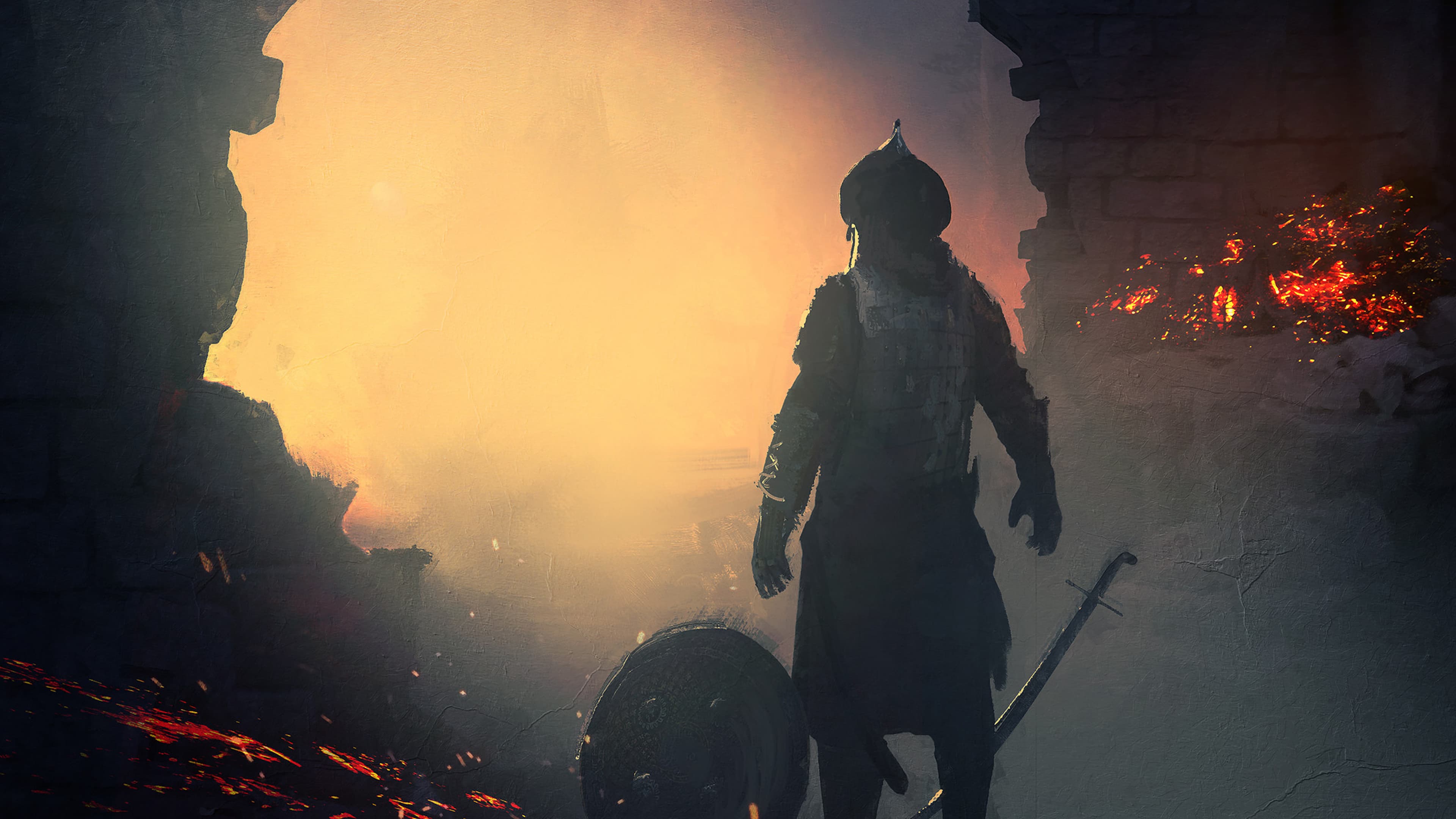 Hero background — cinematic Central Asian landscape